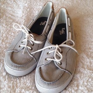 Keds Striped Boat Shoes